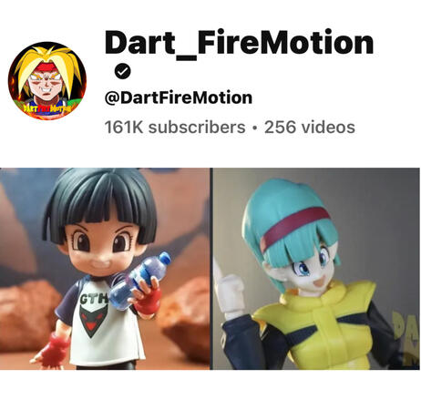 Pan and Bulma for Dart's Videos